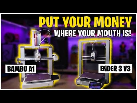 Bambu Lab A1 vs Creality Ender 3 V3