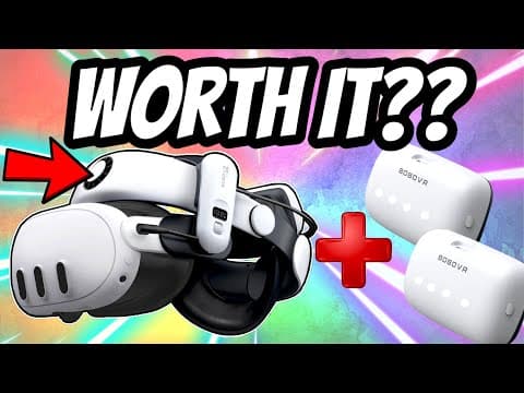 The FOREVER BATTERY Setup on the Quest 3