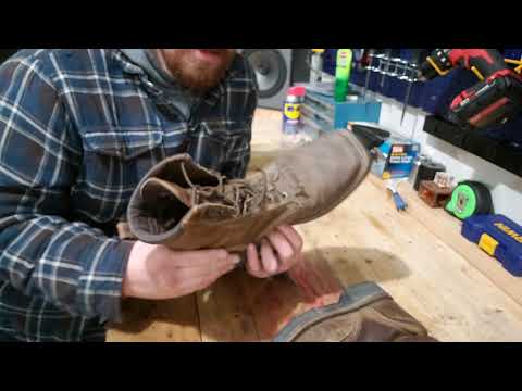 Justin Original "Stampede" square toe lace-up boots. The good, the bad, the eventually comfortable.