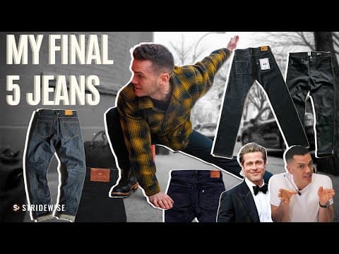 Unboxing the Last 5 Selvedge Jeans I'll Ever Need